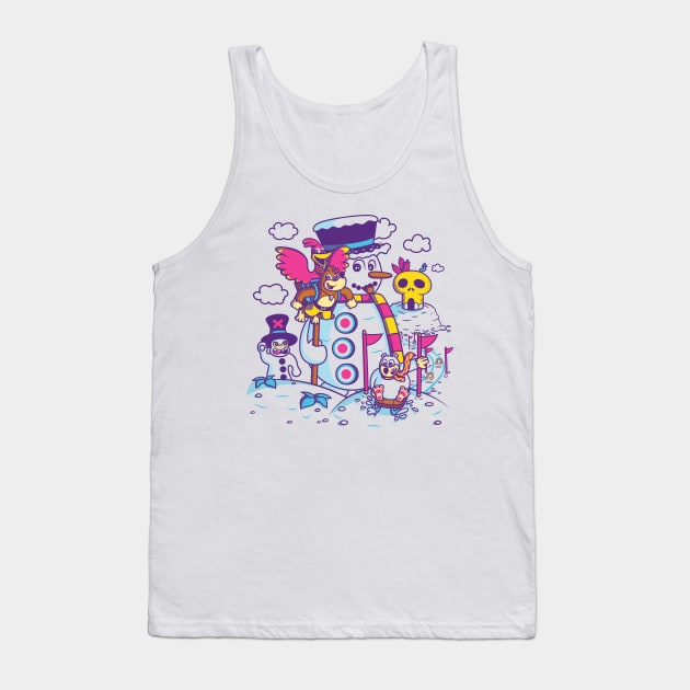 Winter Wonderland Tank Top by hoborobo